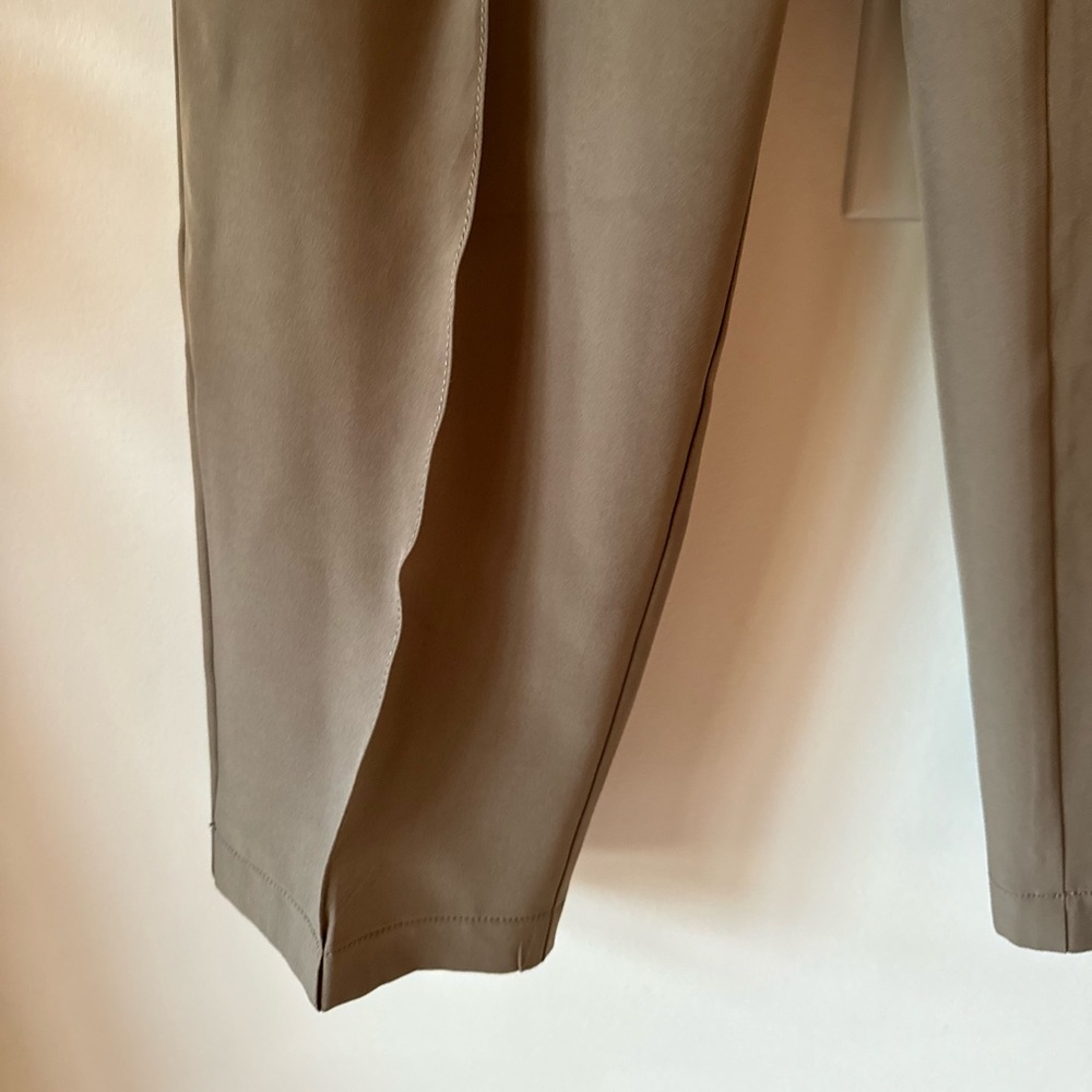 SOHO APPAREL WOMEN'S ELASTIC WAIST DRESS PANT TROUSER BROWN PS NWOT - Picture 4 of 7
